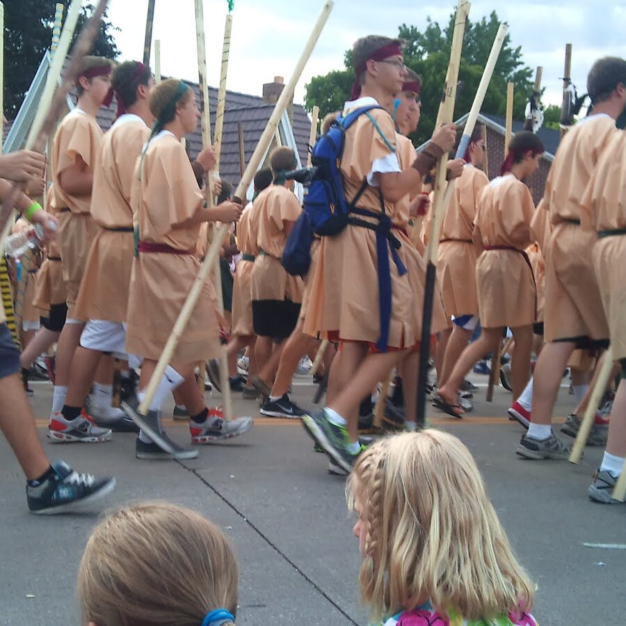 2060 Sons of Helaman March in the Bountiful Handcart Days Parade